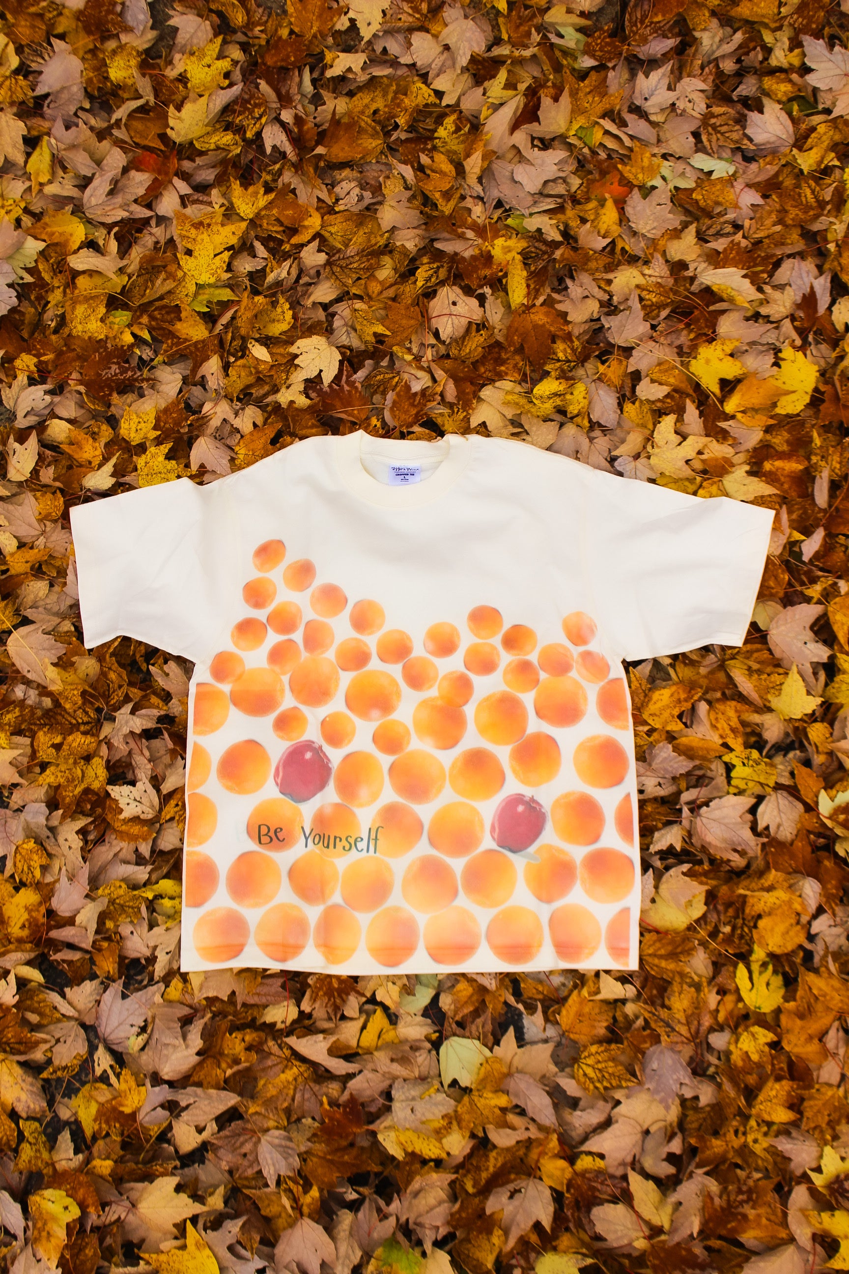 Be Yourself Cropped tee
