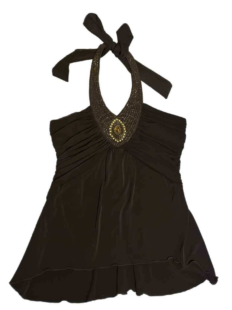 2000’s Brown Necktie Top