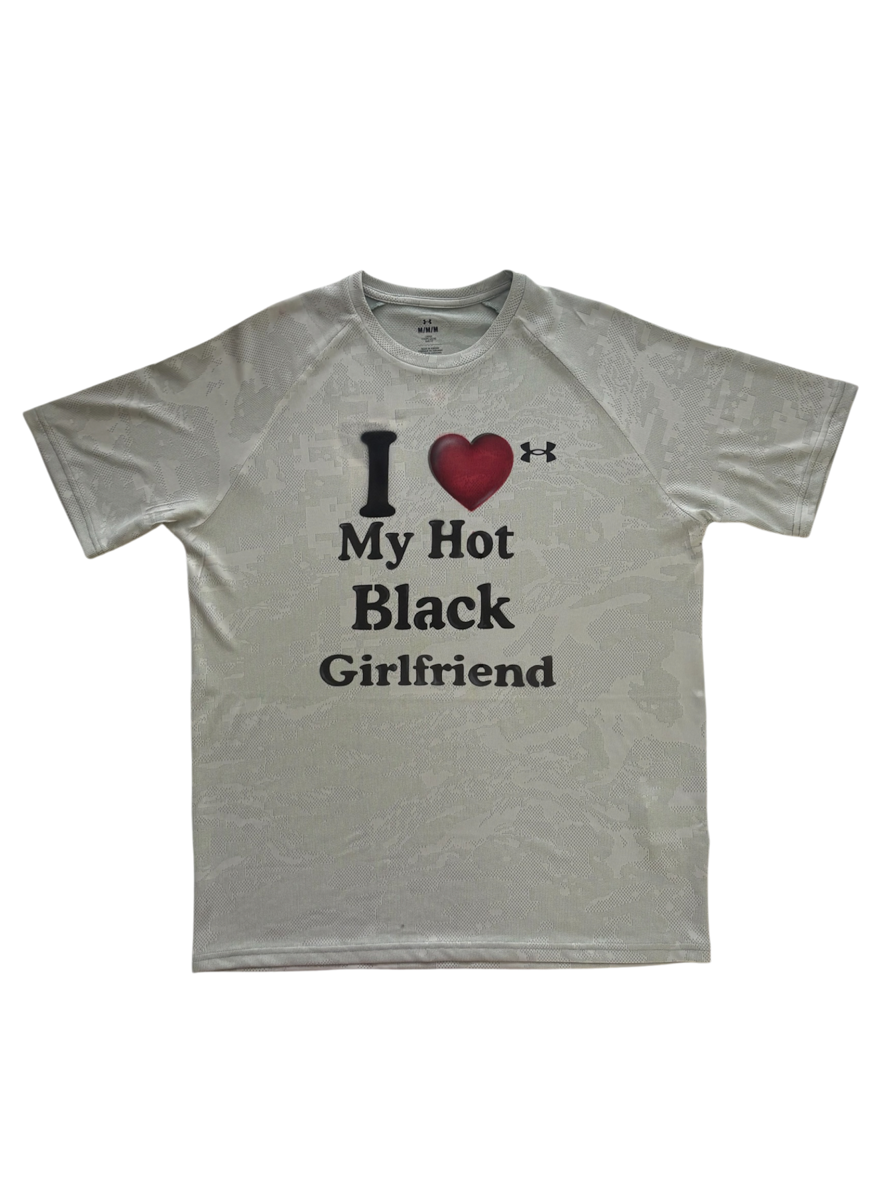 I Love My Hot Black Girlfriend Workout Shirt