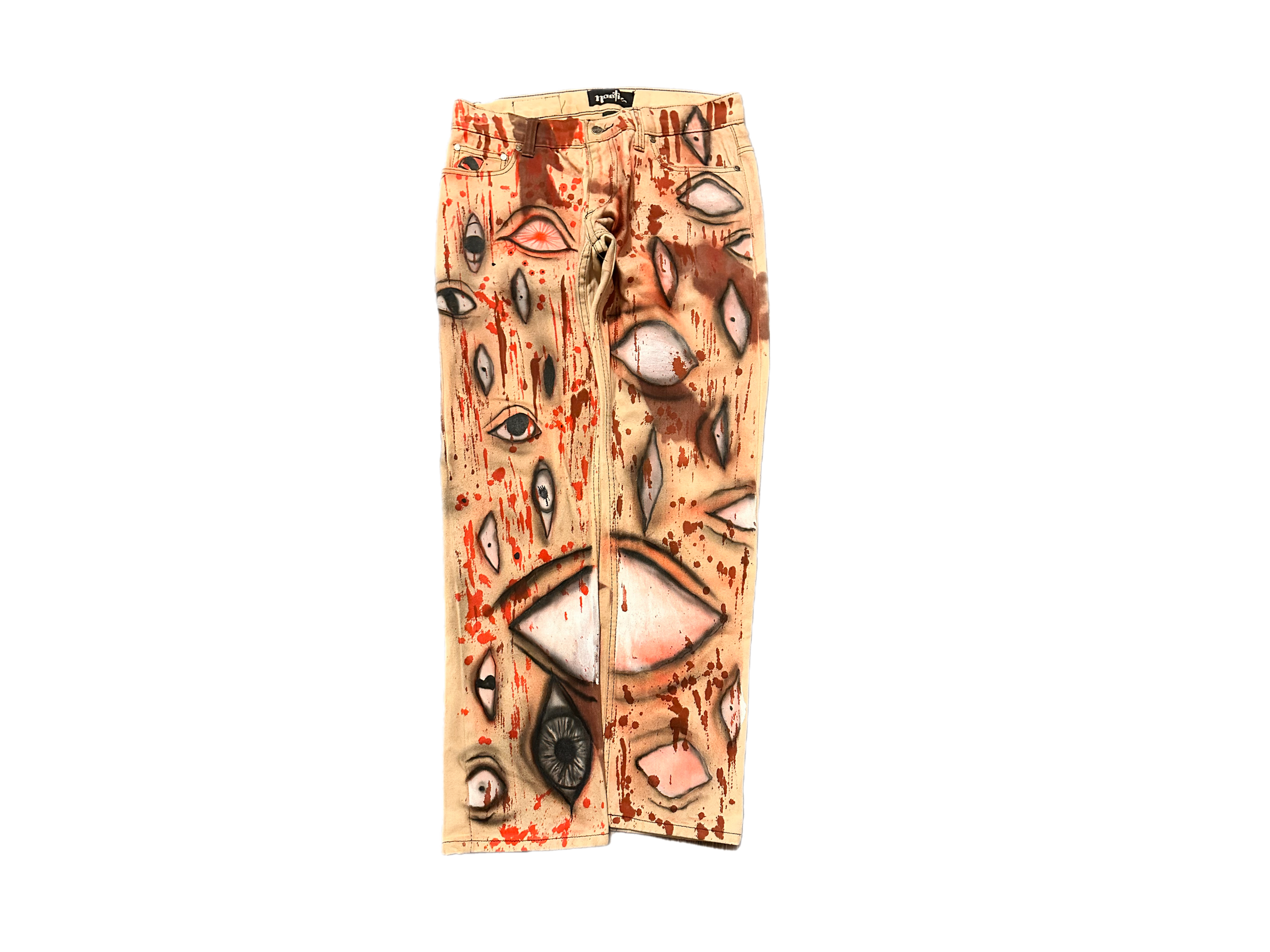 Murder Scene Acid Washed Pants